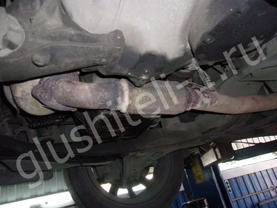 Замена гофры Honda Pilot II